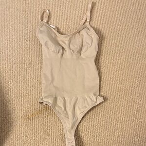 Amazon Women's Cream Shapewear Bodysuit